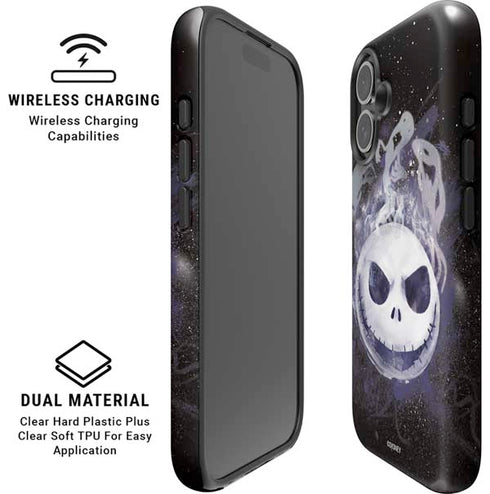 Disney The Nightmare Before Christmas Jack Skellington Face Art iPhone 16 Plus Magsafe Impact Case